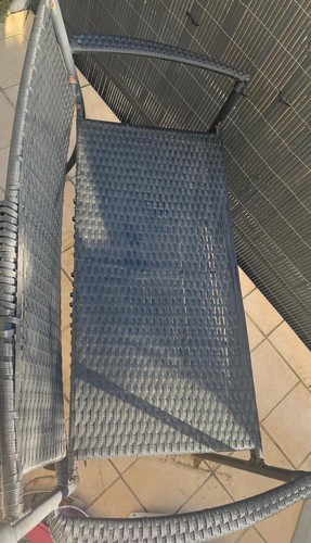 Zweisitzer bank für - für, balkon