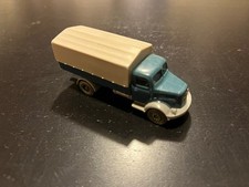 Wiking Henschel HS 100, Pritsche/Plane, graublau, 2. Wahl, 1:87