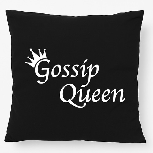 Kissen gossip queen krone - kissen,