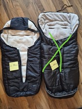 3 Kinderwagen Fußsäcke