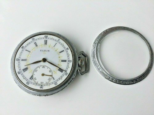 Antike elgin taschenuhr pocket - elgin,