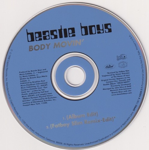 Beastie boys body - boys, movin'