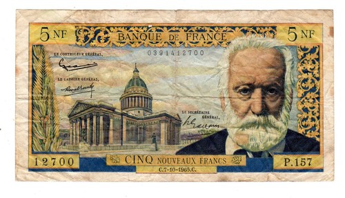 Frankreich billet francs - frankreich, 5