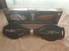 Waveboard Streetboard Wellenboard Flexsurfing Flexboard  Schwarz L 85 cm