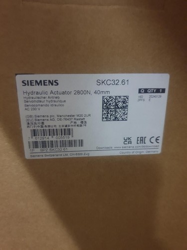 Siemens stellantrieb skc 61 - siemens, 32.61