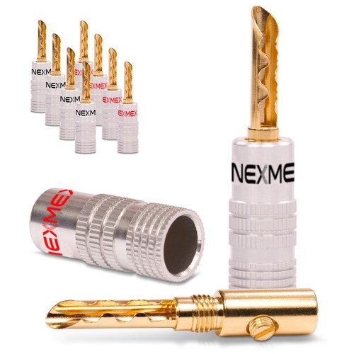 10x hohl bananenstecker nexmex - bananenstecker,