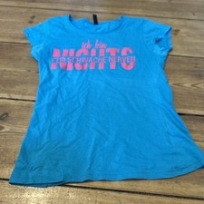 T-Shirt Größe L Türkis Spruch Schwache Nerven Blind Date