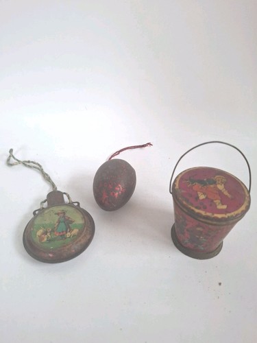 Antiker christbaumschmuck - 3x,