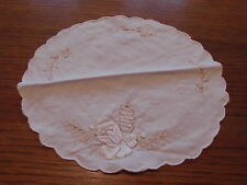 Weihnachtsdecke Tischdecke Tischläufer Deckchen Weihnachten rund  ca. 19 cm