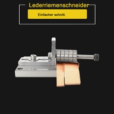 DIY Lederriemenschneider Leathercraft liefert Lederstreifen-Schneidewerkzeug
