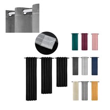 EUGAD 2er Verdunklungsvorhang