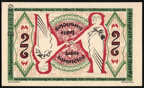 Notgeld bielefeld 1918 2 - notgeld, 1918,