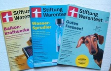 3 × Stiftung Warentest