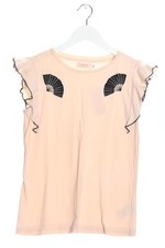 SIENNA Schlupf-Bluse Damen Bluse Gr. DE 34 nude Casual-Look