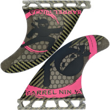 Quad Surfboard Fin Set - Barrel Ninja Glasfaser Finnen FCS FCS2 Futures Kite