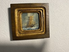 Ölbild Schiffe Segelschiffe