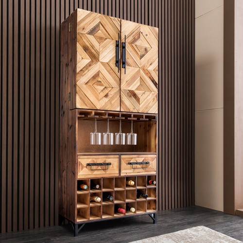 Barschrank bodega 160cm - barschrank,