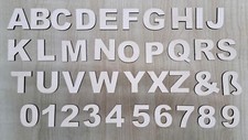 Buchstaben Ziffern groß MDF
