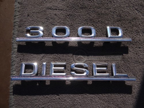 Typenschilder 300 diesel - 300, d