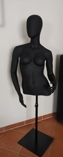Schaufensterpuppe weiblich TORSO schwarz 