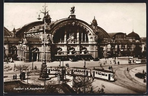 Ansichtskarte frankfurt m - frankfurt, a.