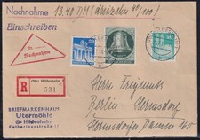 BERLIN GLOCKE LINKS 76 + BIZONE 89 + 91 PORTOGERECHTE MIF - MICHEL 65 € SELTEN!