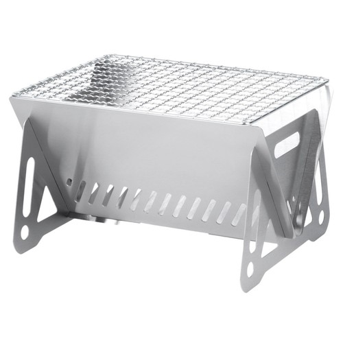 Edelstahl holzkohlegrill - edelstahl,