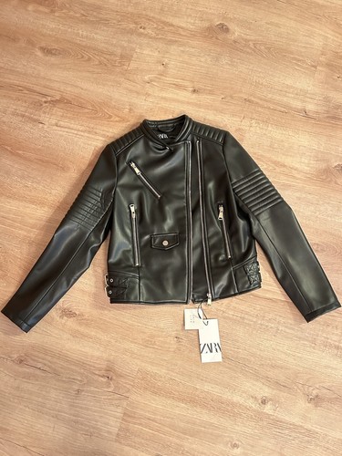 Zara lederjacke damen - zara,