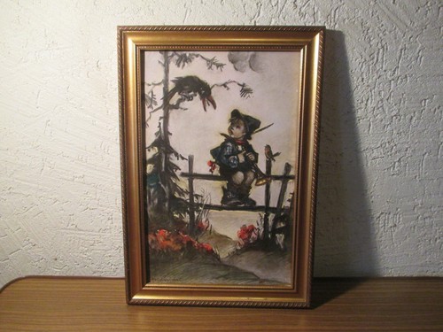 Hummel bild junge - mit, rabe