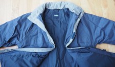 Jacke AIGLE Gr. XL Outdoorjacke Reiten Wandern 2-Wege Reißverschluss neu blau