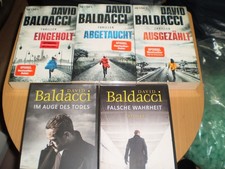 15x Thriller  von  David Baldacci  ► ungelesene  Mängelexemplare