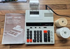 Toller vintage Tischrechner + Drucker aus 80er Jahren MBO 1041 PD Teiledefekt