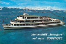 Ansichtskarte motorschiff - ansichtskarte,