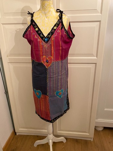 Patchwork kleid tunika hippie - tunika,
