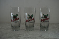 3 x Hasseröder Glas Bierglas