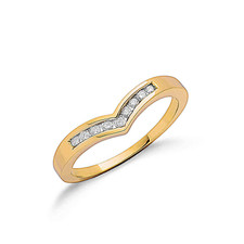 Diamant 0,15 Karat Rundschliff