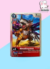 Digimon Trading Card Game MetalGreymon Alternate Art Foil ST1-09 R PROMO Karte