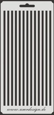 Scrapbooking Schablone S-031  Scanlines ~ Stencil ~ UMR-Design