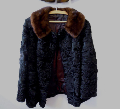 Hübsche vintage echte pelz - vintage,