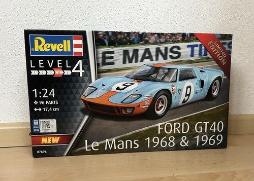 Revell ford gt40 mans 1968 - revell,