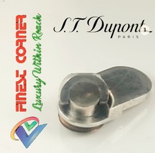 ST DuPont Feuerzeugteile silber Ventildeckel passend für Linge D sehr guter Zustand R4