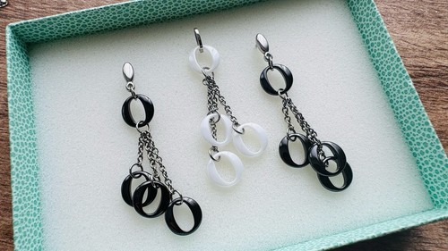 Luna schmuck set ohrringe - set,