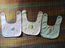 3 Baby Lätzchen verschiedene Motive von TCM