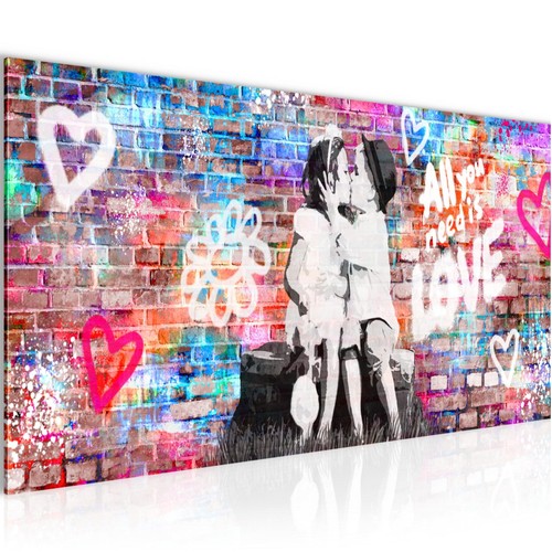 Wandbild banksy 100 - x,