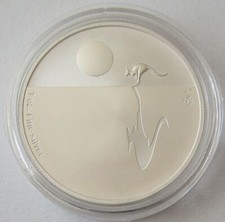 Australien 1 Dollar 2011 Kangaroo at Sunset F15 Privy 1 Oz Silber BU