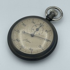 JUNGHANS TASCHENUHR 60MM RAR HANDAUFZUG VINTAGE SCHÖNER ZUSTAND RARITÄT