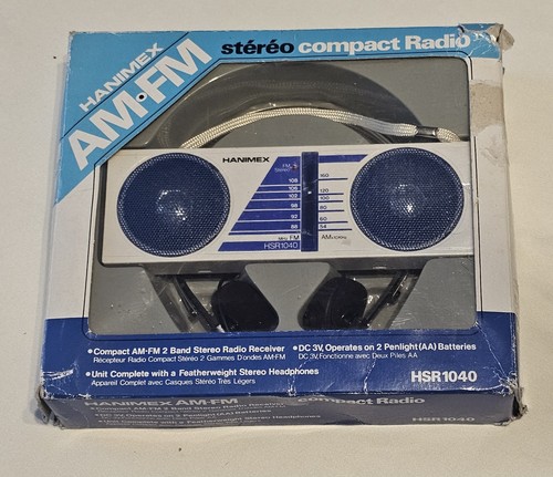 Hanimex hsr1040 am fm - 📻,