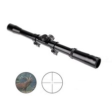 Kandar Zielfernrohr 4x20, Fadenkreuz Absehen-Verstellung 11mm Prismenschi., 115g