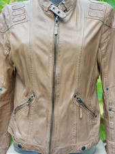 Damen Lederjacke Gr.L Der Marke Gipsy Model Mauritius Echtleder zimtbraun
