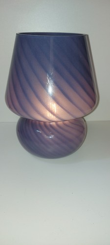 Maison glas pilzlampe lila - au,